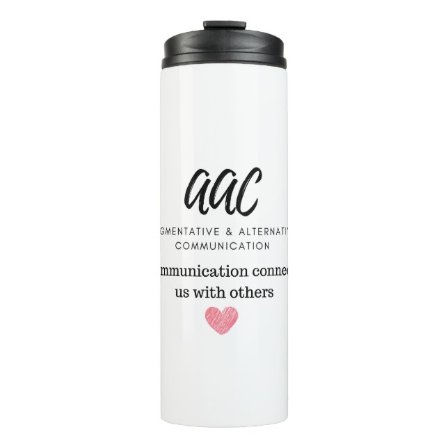 AAC awareness Thermal Tumbler (Front)
