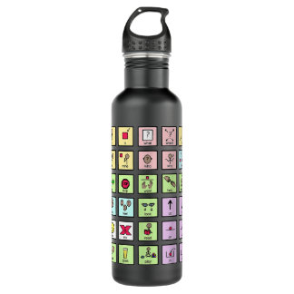AAC Core Board Speech Pathology Speech Therapist  710 Ml Water Bottle