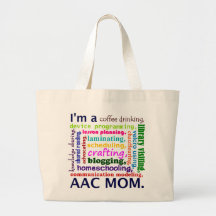 AAC Homeschooling Mum Tote