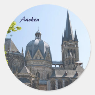 Aachen Classic Round Sticker