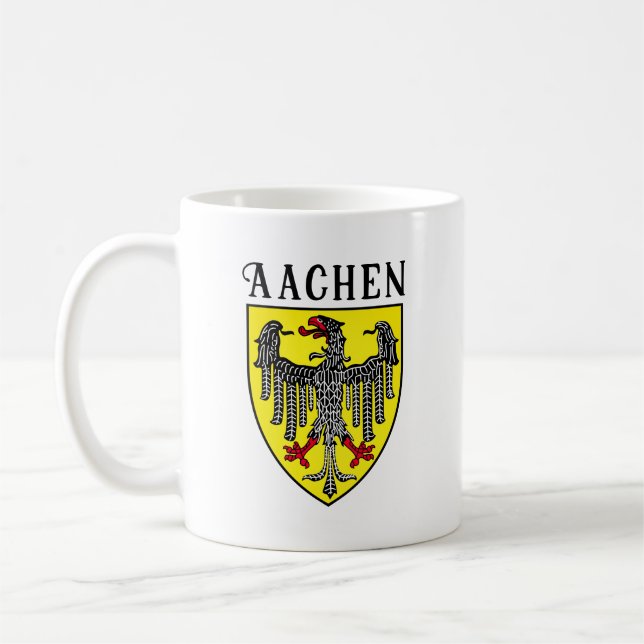 Aachen coat of arms, Germany Coffee Mug (Left)