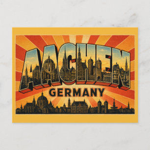 Aachen Germany Cathedral Postcard
