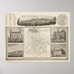 Aachen, Germany Poster