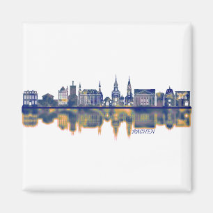 Aachen Skyline Magnet