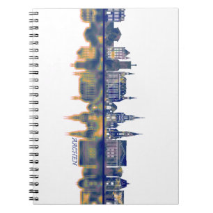 Aachen Skyline Notebook