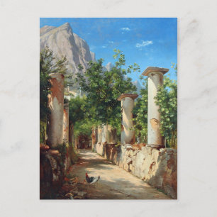 Aagaard Ancient Columns Italy Painting Postcard