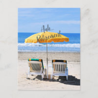Aah...Retirement, a day at the beach