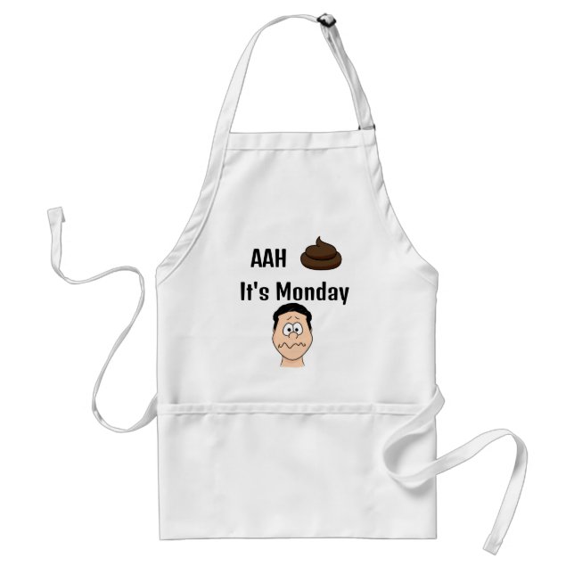 AAh S&%# It's Monday Apron (Front)