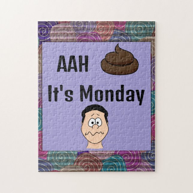 AAh S&%# It's Monday Jigsaw Puzzle (Vertical)