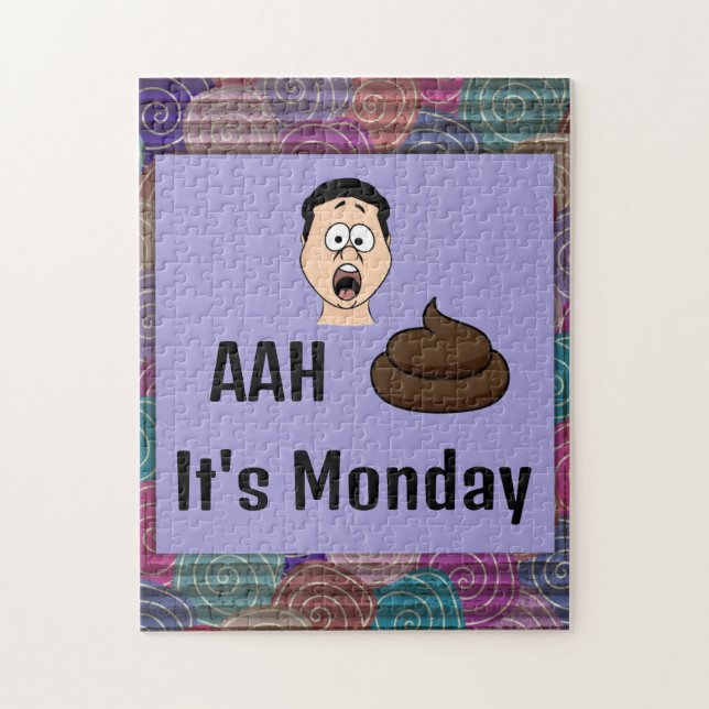 AAh S&%# It's Monday Jigsaw Puzzle (Vertical)