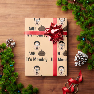 AAh S&%# It's Monday Wrapping Paper