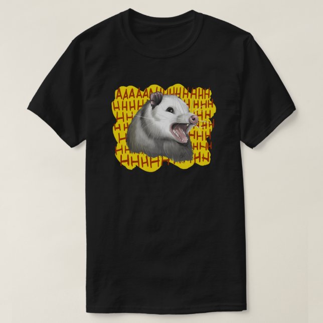 AAHHHnimal - Opossum T-Shirt (Design Front)