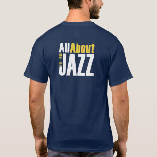 AAJ relaxed fit front and back logo T-Shirt