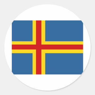 Aaland Classic Round Sticker