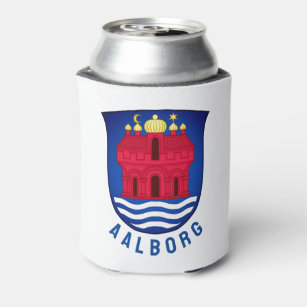 Aalborg coat of arms - DENMARK Can Cooler