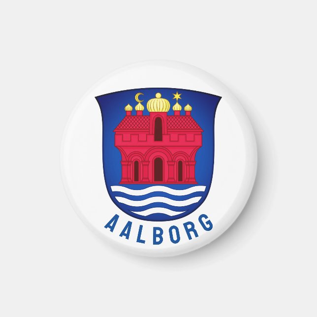 Aalborg coat of arms - DENMARK Magnet (Front)