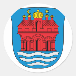 aalborg, Denmark Classic Round Sticker