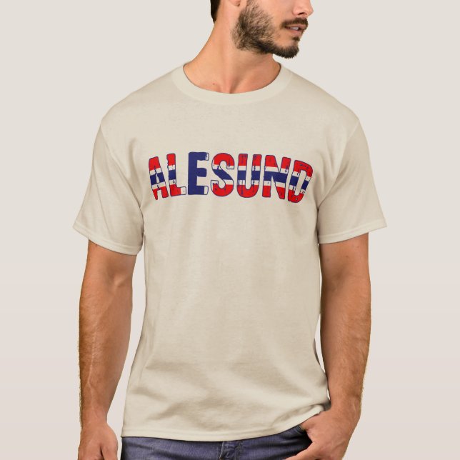 Aalesund Norway T-Shirt (Front)