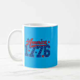 Aamerica 1776 Womens 250 Anniversary Usa Patriotic Coffee Mug