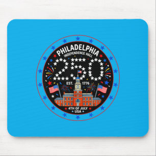 Aamerica 2026 250 Years July 4 Patriotic Vintage Mouse Pad