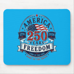 Aamerica 250 Years 17762026 4th Of July Mouse Pad