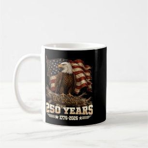 Aamerica 250 Years 1776 2026 Patriotic Eagle 4th Coffee Mug