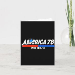 Aamerica 76 Retro 250 Years 1776 2026 250th Card