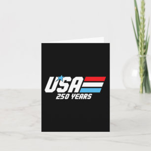 Aamerica 76 Retro 250 Years 1776 2026 250th Usa Card