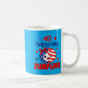 Aamerican Dumpling Funny Patriotic Cute Food Usa Coffee Mug