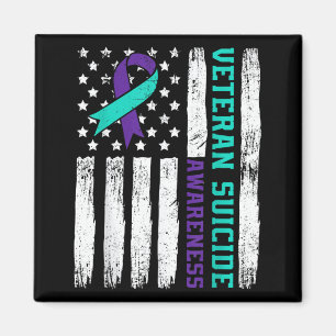 Aamerican Veteran Awareness Month Aamerica Flag Magnet