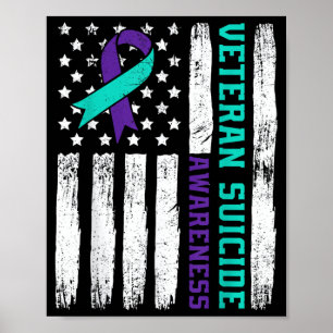 Aamerican Veteran Awareness Month Aamerica Flag Poster