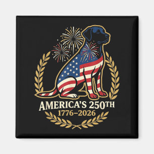 Aamericas 250th Anniversary 1776-2026 Patriotic Magnet