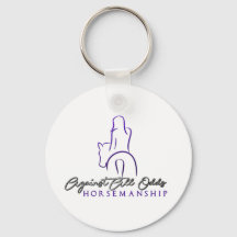 AAOH Keychain w/ Multicolored Lettering