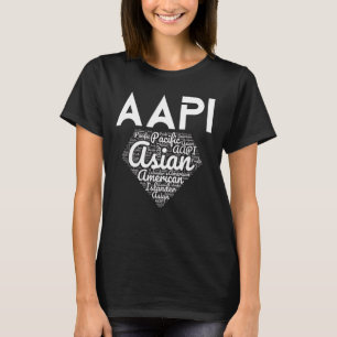 Aapi Love Asian American Pacific Islander Aapi T-Shirt