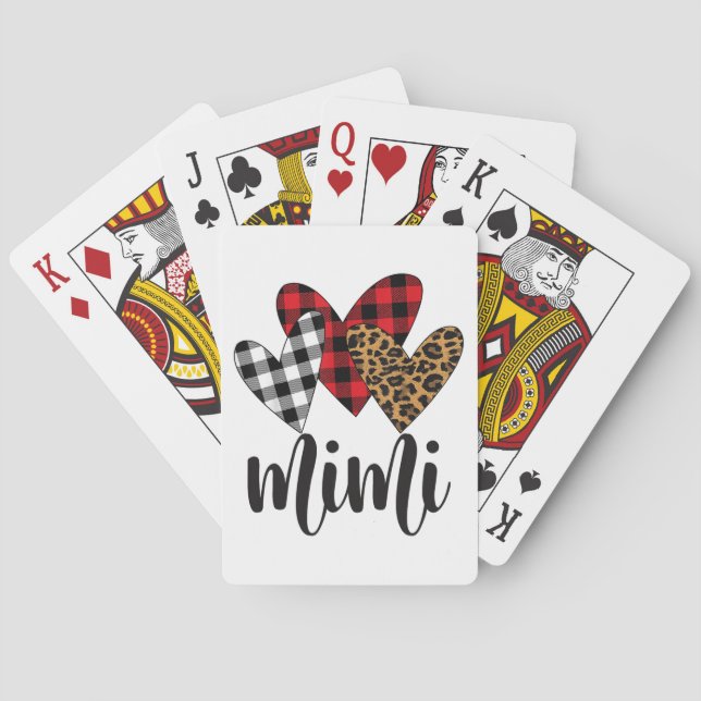 Aarav Name Personalised Surname First Name Aarav P Playing Cards (Back)