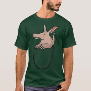 Aardvark in a PocketAnt Bear Anteater Cute Animal T-Shirt