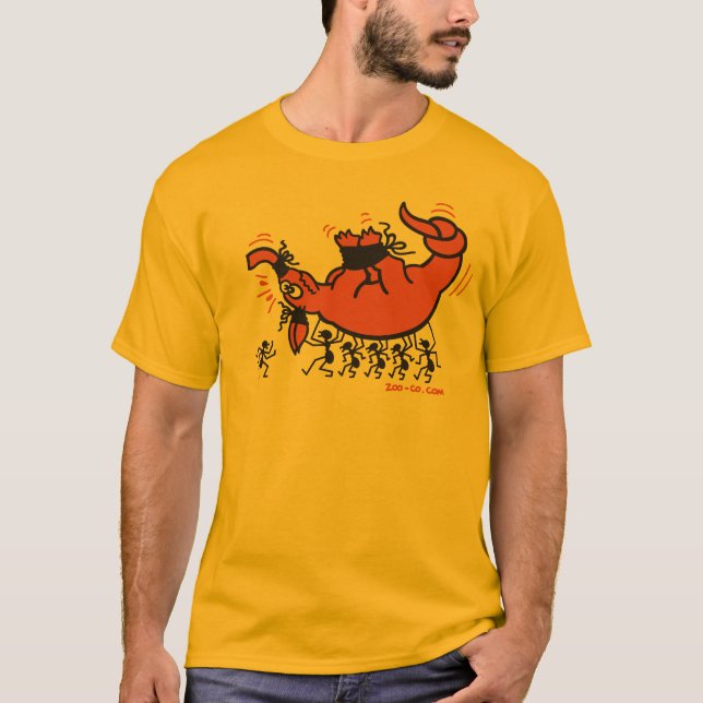 Aardvark in Trouble T-Shirt (Front)