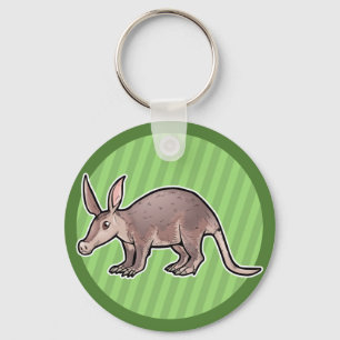 Aardvark Key Ring