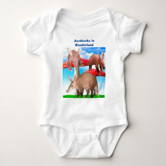 Aardvarks in Wonderland Baby Bodysuit