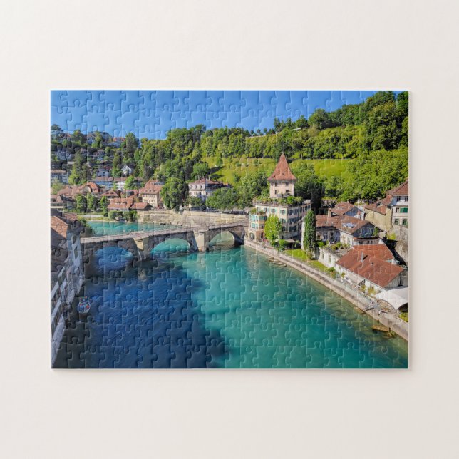 Aare River, Bern, Switzerland Jigsaw Puzzle (Horizontal)