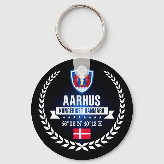 Aarhus Key Ring (Front)
