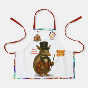Aaron, aardvark ringmaster apron