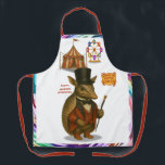 Aaron, aardvark ringmaster apron<br><div class="desc">Dignified, debonair, and delightfully enthusiastic, Aaron the aardvark commands the ring with warm charisma and booming flair. With his signature coat and confident style, he welcomes every guest into the magic of the Dingaling Brothers Circus. No show begins without his proud cry: “Let the marvels begin!” You can find lots...</div>