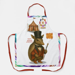 Aaron, aardvark ringmaster apron