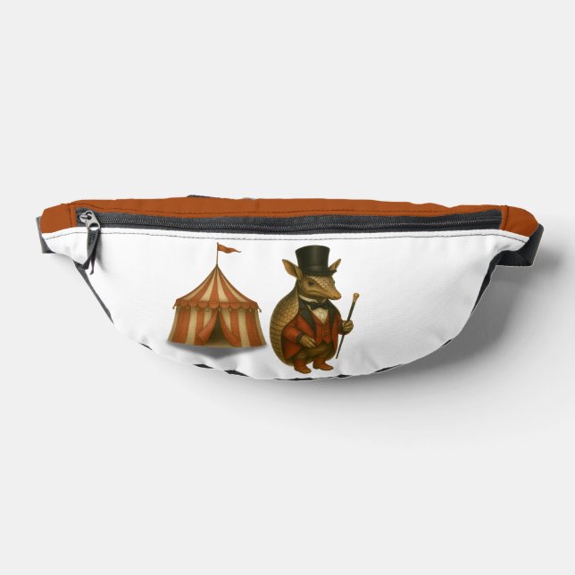 Aaron, aardvark ringmaster bum bags (Lay Down)