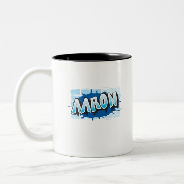 aaron.ai Two-Tone coffee mug (Left)