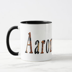 "Aaron and the Game of Glory" His Name Mug