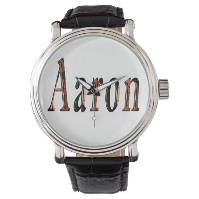 "Aaron and the Game of Glory" His Name Watch (Front)
