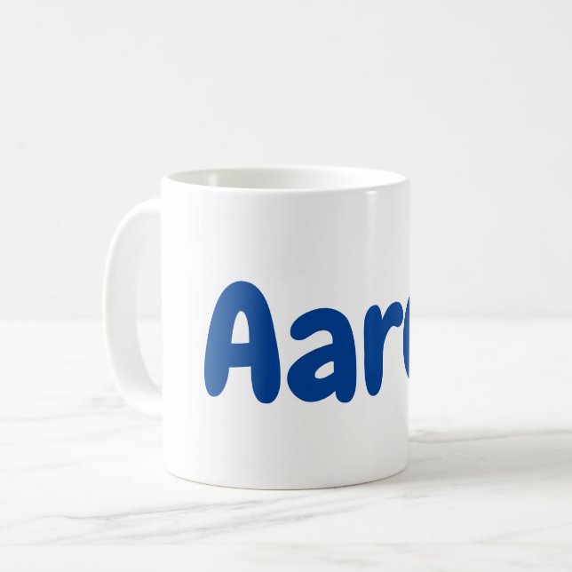 Aaron Coffee Mug (Front Left)