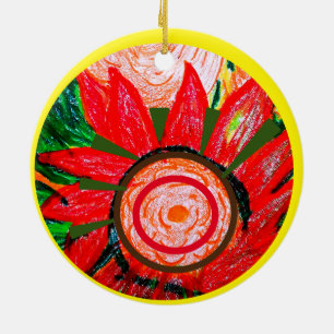 Aaron Dino Ceramic Ornament